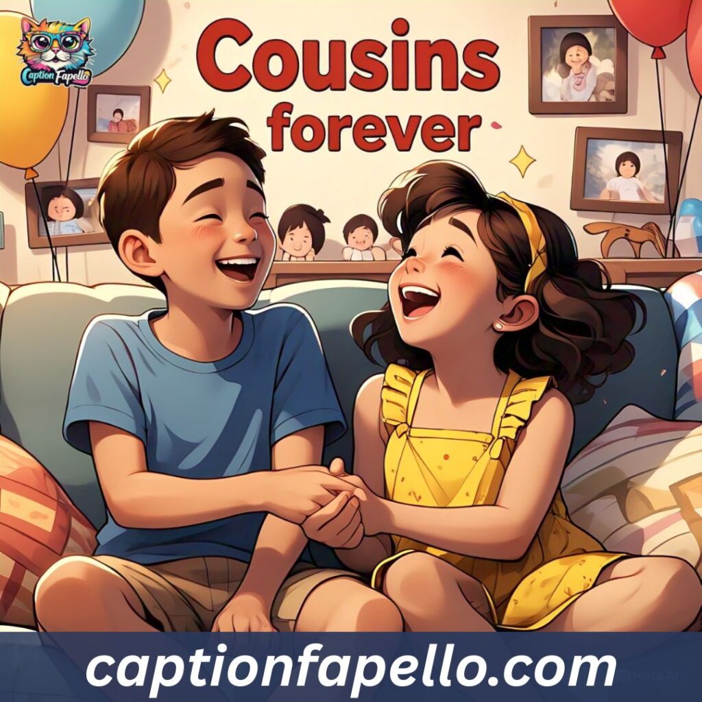 Emotional Caption About Cousins