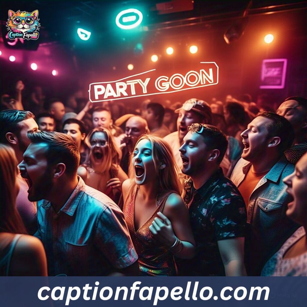 Party Goon Captions 🎉🕺