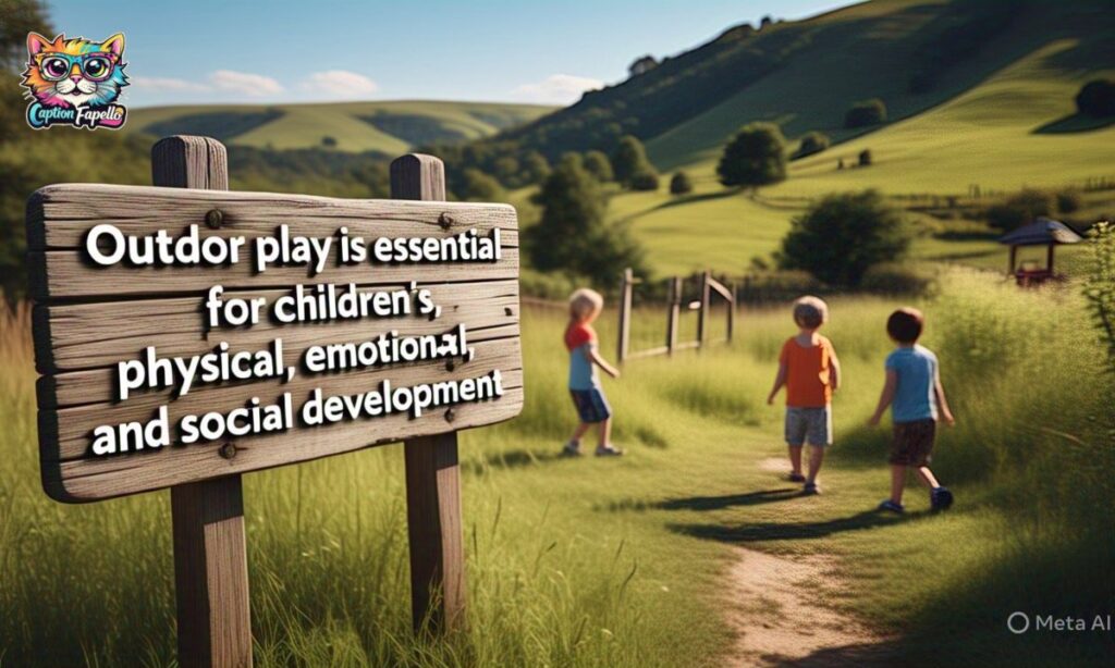 Quotes About Outdoor Play 🌳🛝