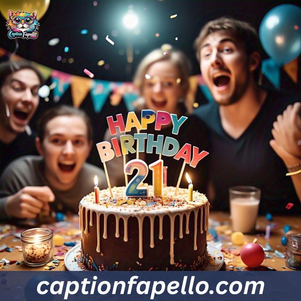 🧠 Clever 21st Birthday Wishes & Captions